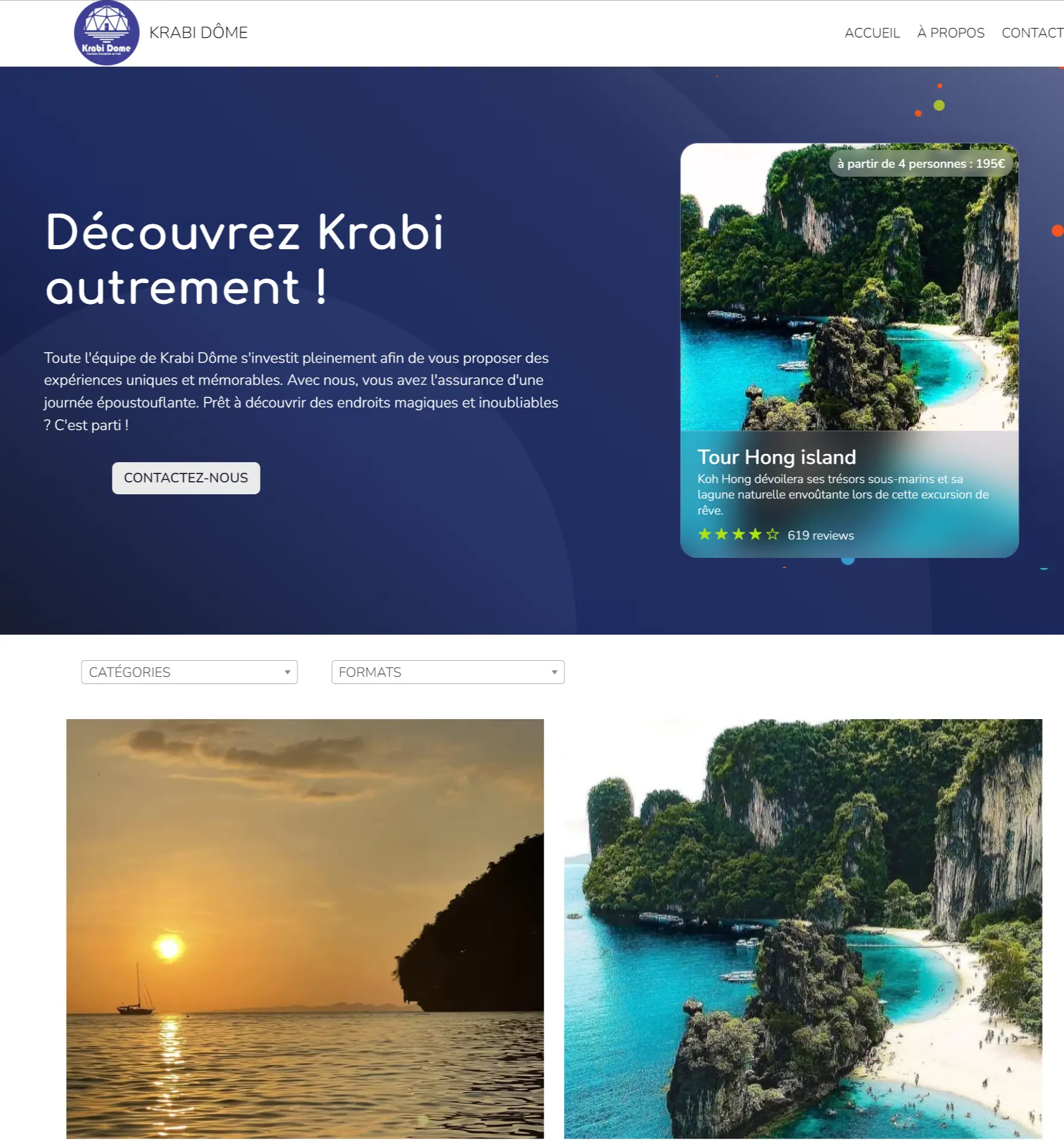 krabi dome tours et excursions guide francophone